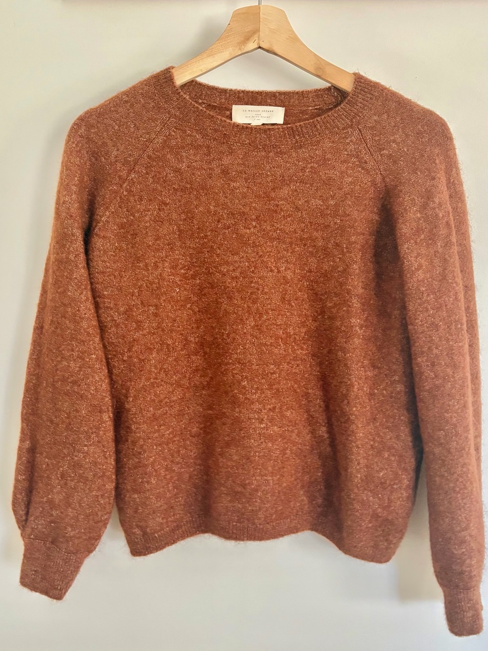 Sezane Louisa Jumper / Sweater Color Light Chocolate Size M